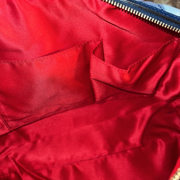 EUC Vintage Coach Quilted Denim Handbag - Picture 10 of 13